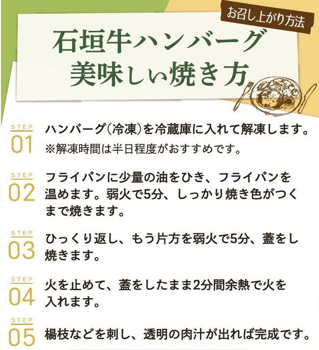 やえやまファームのハンバーグ食べくらべセット  ☆冷凍☆